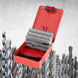 Maxbell 2x Twist Drill Bit Case Professional Iron Conveneint Drill Bit Holder