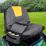 Maxbell Lawn Mower Seat Cover Reflective Strip Waterproof Lawn Tractor Cushion Cover