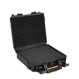 Maxbell Hard Case Storage Optimal Tool Test Instruments Protective Portable Tool Box 29.5cmx26.5cmx9.5cm