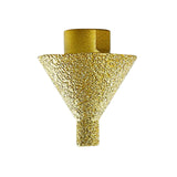 Maxbell 2pcs Diamond Beveling Chamfer Bit M14 Trimming Holes for Marble Granite