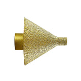 Maxbell 2pcs Diamond Beveling Chamfer Bit M14 Trimming Holes for Marble Granite