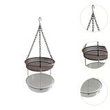 Maxbell Bird Feeder Birdfeeders Easy to Hang and Clean Bird Feeder Hanging Tray