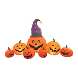 Maxbell Halloween Inflatable Pumpkin Decoration 8.04ft Yard Decor for Halloween Lawn