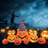 Maxbell Halloween Inflatable Pumpkin Decoration 8.04ft Yard Decor for Halloween Lawn