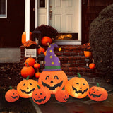 Maxbell Halloween Inflatable Pumpkin Decoration 8.04ft Yard Decor for Halloween Lawn