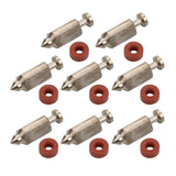 Maxbell Carburetor Float Valve Needle Seat Kit Replaces for 398188 Lawn Mower Engine