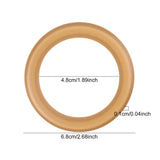 Maxbell Compressor Piston Seals Rubber O-ring Kits Professional Air Pump Piston Ring 5Pcs 1100W Yellow