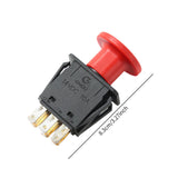 Maxbell Clutch Switch Nylon Scram Button for Mowers Z 52" 60" 72" 2002-2007 Loyth20F