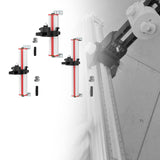 Maxbell Universal Level Wall Mount Easy Installation Accurate Alignment Level Holder Movable 20cm