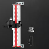 Maxbell Universal Level Wall Mount Easy Installation Accurate Alignment Level Holder Movable 30cm