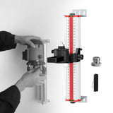 Maxbell Universal Level Wall Mount Easy Installation Accurate Alignment Level Holder Movable 30cm