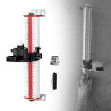Maxbell Universal Level Wall Mount Easy Installation Accurate Alignment Level Holder Movable 30cm