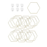 Maxbell 18 Pieces Chain Trellis for Climbing Plants Potted Plants Plant Vine Support