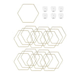 Maxbell 18 Pieces Chain Trellis for Climbing Plants Potted Plants Plant Vine Support