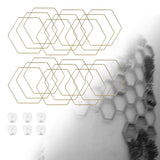 Maxbell 18 Pieces Chain Trellis for Climbing Plants Potted Plants Plant Vine Support