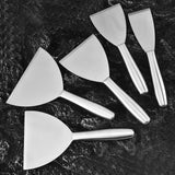 Maxbell 5Pcs Putty Scraping Tools Sturdy for Repairing Drywall Decals Applying Putty