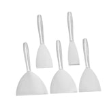 Maxbell 5Pcs Putty Scraping Tools Sturdy for Repairing Drywall Decals Applying Putty