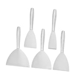 Maxbell 5Pcs Putty Scraping Tools Sturdy for Repairing Drywall Decals Applying Putty