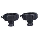 Maxbell IBC Tote Adapter Fine and Coarse Thread cam Groove Lawn Hose Connector A75