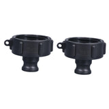 Maxbell IBC Tote Adapter Fine and Coarse Thread cam Groove Lawn Hose Connector A75