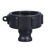 Maxbell IBC Tote Adapter Fine and Coarse Thread cam Groove Lawn Hose Connector A75