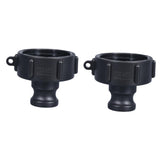 Maxbell IBC Tote Adapter Fine and Coarse Thread cam Groove Lawn Hose Connector TYPE100