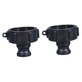 Maxbell IBC Tote Adapter Fine and Coarse Thread cam Groove Lawn Hose Connector TYPE100