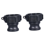 Maxbell IBC Tote Adapter Fine and Coarse Thread cam Groove Lawn Hose Connector A150