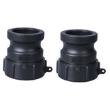 Maxbell IBC Tote Adapter Fine and Coarse Thread cam Groove Lawn Hose Connector TYPE200
