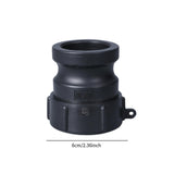 Maxbell IBC Tote Adapter Fine and Coarse Thread cam Groove Lawn Hose Connector TYPE200