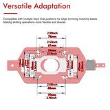 Router Milling Groove Bracket DIY Tool Circle Cutting Jig 3 in 1 Router Base Router Base