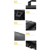 Maxbell EVA Hard Shell Storage Case Hard EVA Carrying Case for Microphone Tool Phone