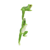 Maxbell Flower Pot Hugger Figurine Hanging Animal Sculpture Fence Garden Frog Statue