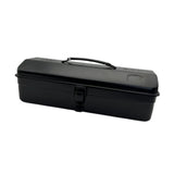 Maxbell Metal Tools Box Easy Access Hardware Storage Multifunctional Tools Organizer Black