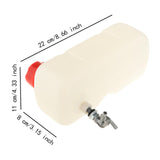 Maxbell Fuel Tank Sturdy Motor Parts for Gasoline Powered Water Pump Mowers Supplies