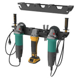 Maxbell Angle Grinder Stand 3 Bay with Cord Hook for Angle Grinders Garage Workspace