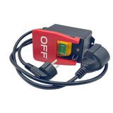 Maxbell Emergency Stop Push Button Switch Safety Switch for Bench Saw Garden Machine