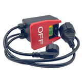 Maxbell Emergency Stop Push Button Switch Safety Switch for Bench Saw Garden Machine