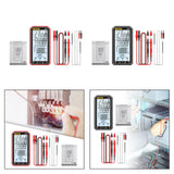 Maxbell Voltmeter 620A Tester Multimeter Tester for Fuses Vehicles Household Outlets 620A Red