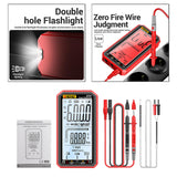 Maxbell Voltmeter 620A Tester Multimeter Tester for Fuses Vehicles Household Outlets 620A Red