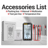 Maxbell Voltmeter 620A Tester Multimeter Tester for Fuses Vehicles Household Outlets 620A Black