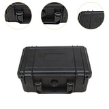 Maxbell Tool Box Portable Storage Organizer for Traveling Composite Buckle Workplace 215mmx165mmx95mm