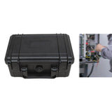 Maxbell Tool Box Portable Storage Organizer for Traveling Composite Buckle Workplace 215mmx165mmx95mm