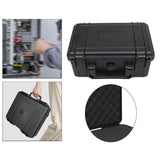 Maxbell Tool Box Portable Storage Organizer for Traveling Composite Buckle Workplace 215mmx165mmx95mm