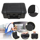 Maxbell Tool Box Portable Storage Organizer for Traveling Composite Buckle Workplace 215mmx165mmx95mm