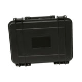 Maxbell Tool Box Portable Storage Organizer for Traveling Composite Buckle Workplace 230mmx185mmx95mm
