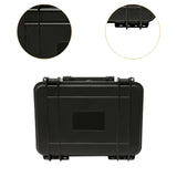 Maxbell Tool Box Portable Storage Organizer for Traveling Composite Buckle Workplace 230mmx185mmx95mm
