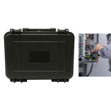 Maxbell Tool Box Portable Storage Organizer for Traveling Composite Buckle Workplace 230mmx185mmx95mm