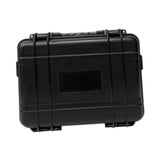 Maxbell Tool Box Portable Storage Organizer for Traveling Composite Buckle Workplace 280mmx225mm100mm