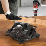 Maxbell Bench Clamp Vise with Swivel Base Quick Release Jaw Factory Drill Press Vise